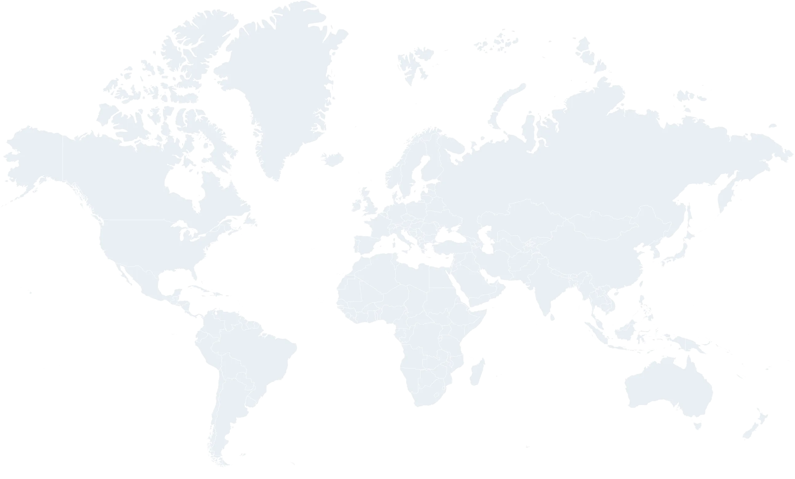 World map showing Hua Power's global energy storage deployments